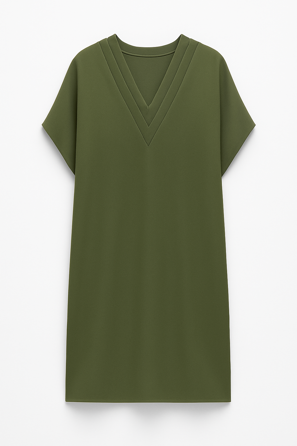 Aurora™ | Kort kjole med struktureret V-udskæring