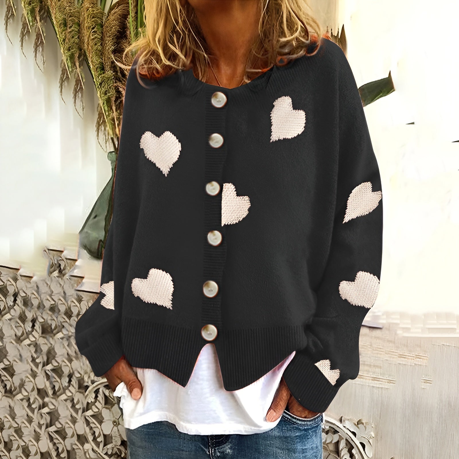 Aurora™ | Hjerte-sweater