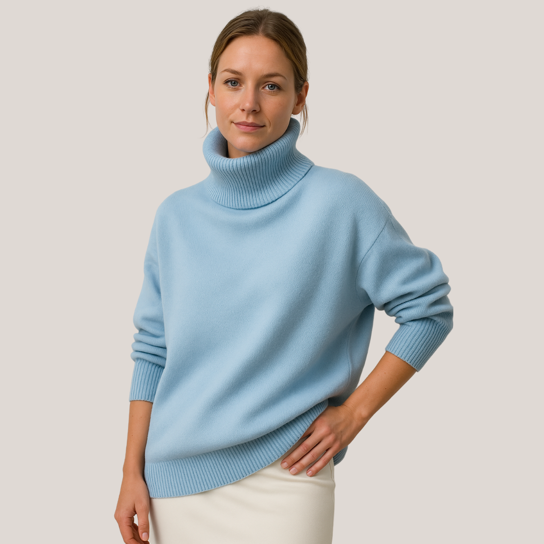 Aurora™ | Lun højhalset sweater